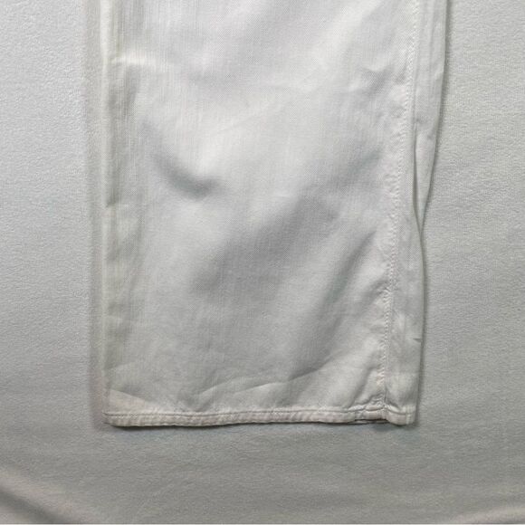 Adriano Goldschmied White The Esteem Wide Leg Denim's Size 27R - Picture 8 of 13